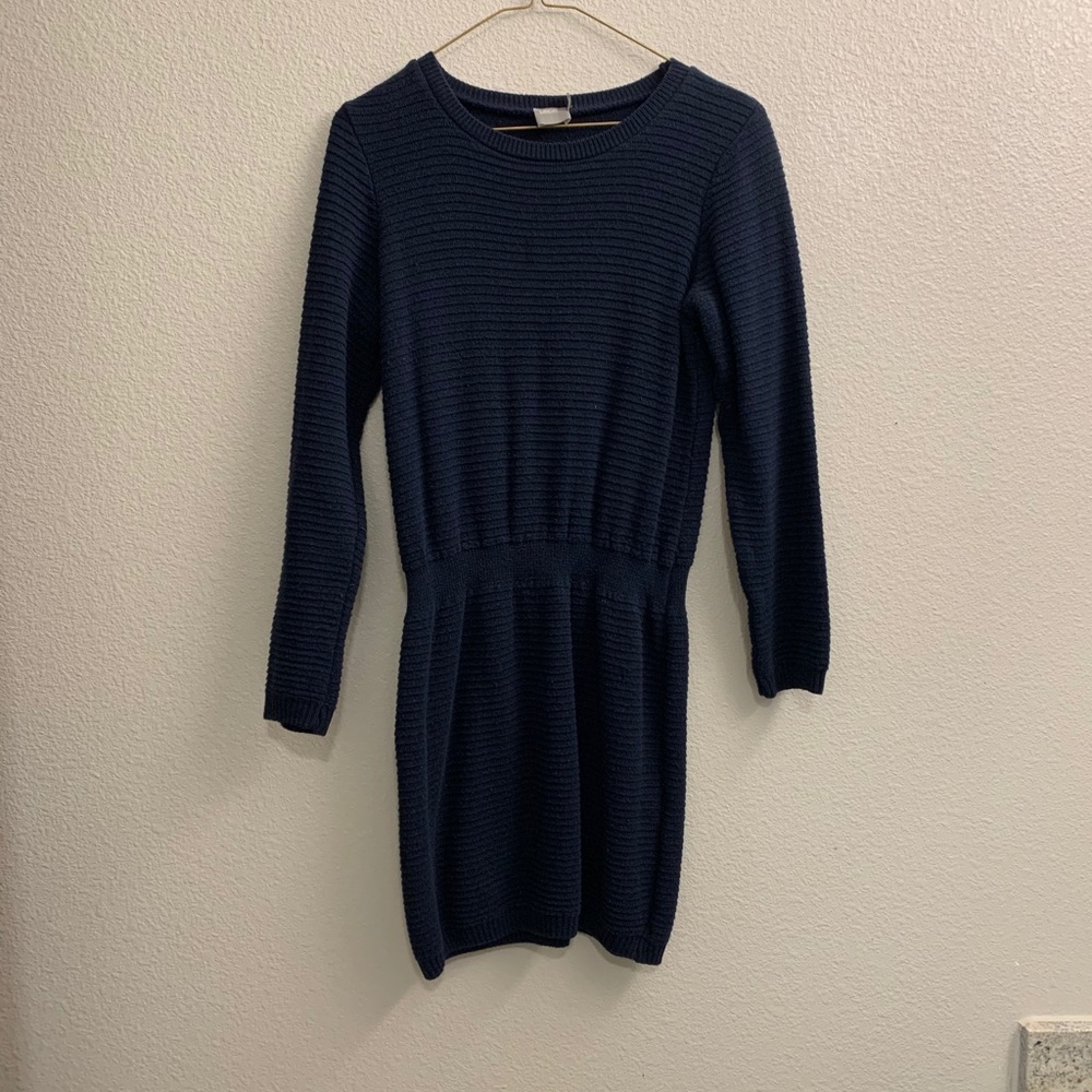 ASOS Navy blue sweater dress, size 6